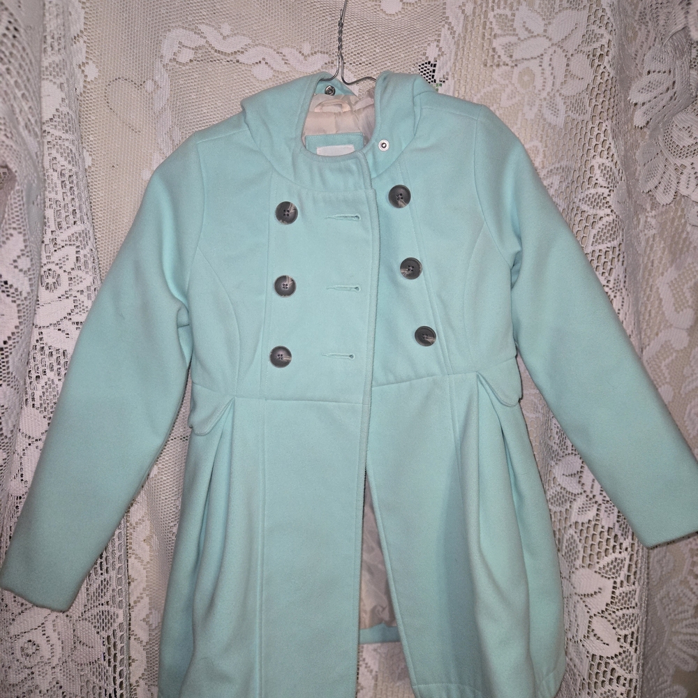 Cat & Jack Light Blue Pea Coat